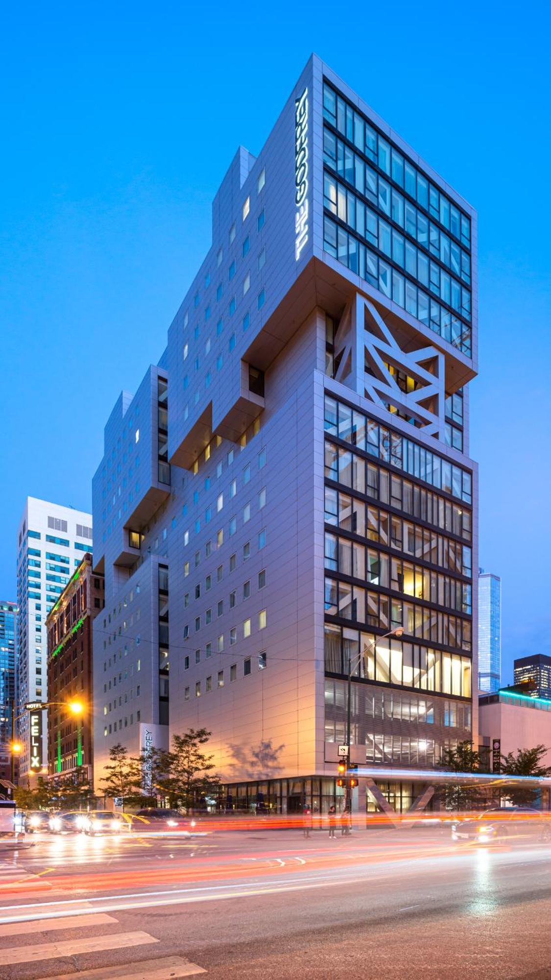 Godfrey Hotel Чикаго Экстерьер фото