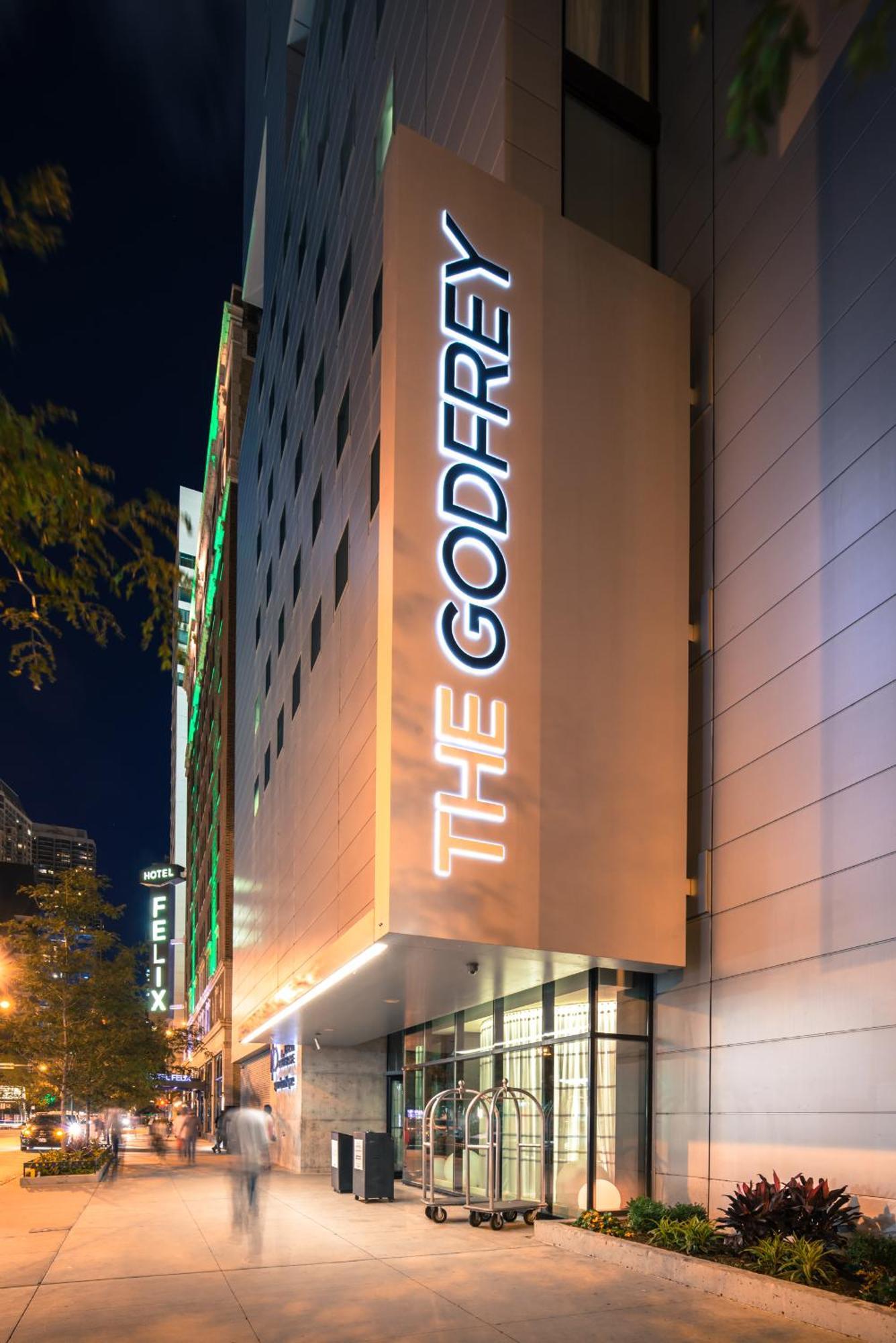 Godfrey Hotel Чикаго Экстерьер фото