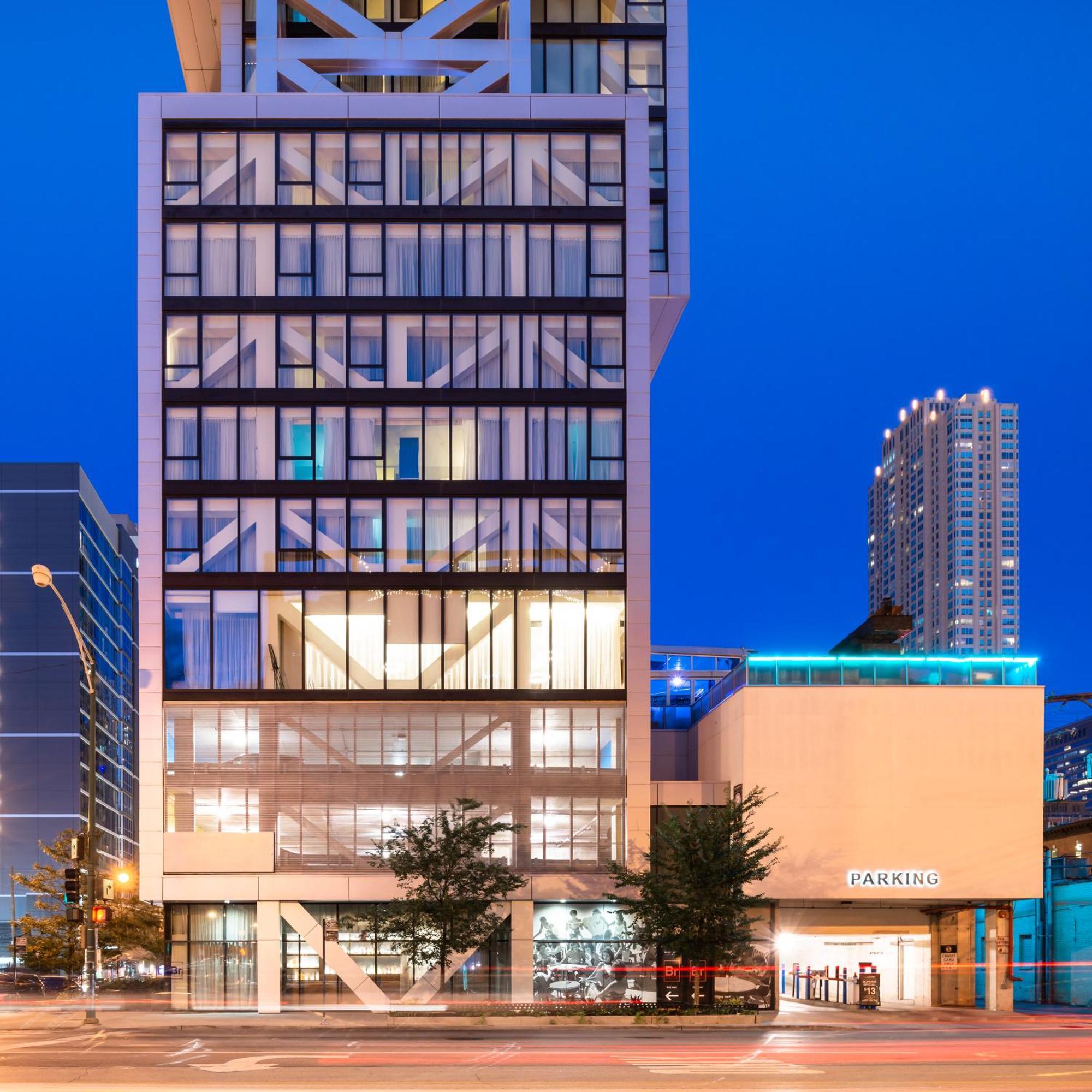 Godfrey Hotel Чикаго Экстерьер фото