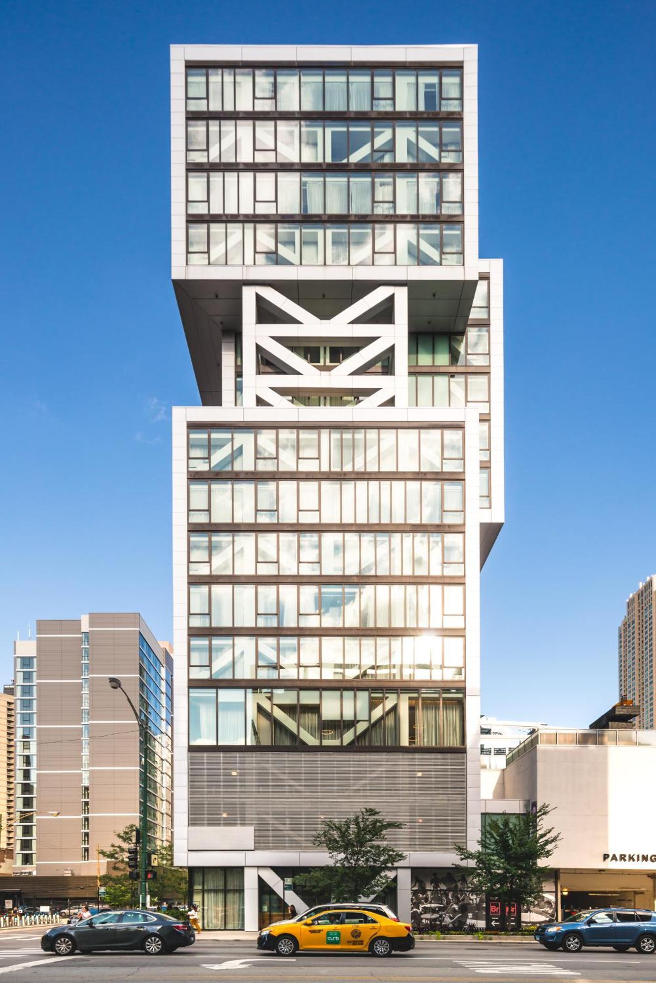 Godfrey Hotel Чикаго Экстерьер фото